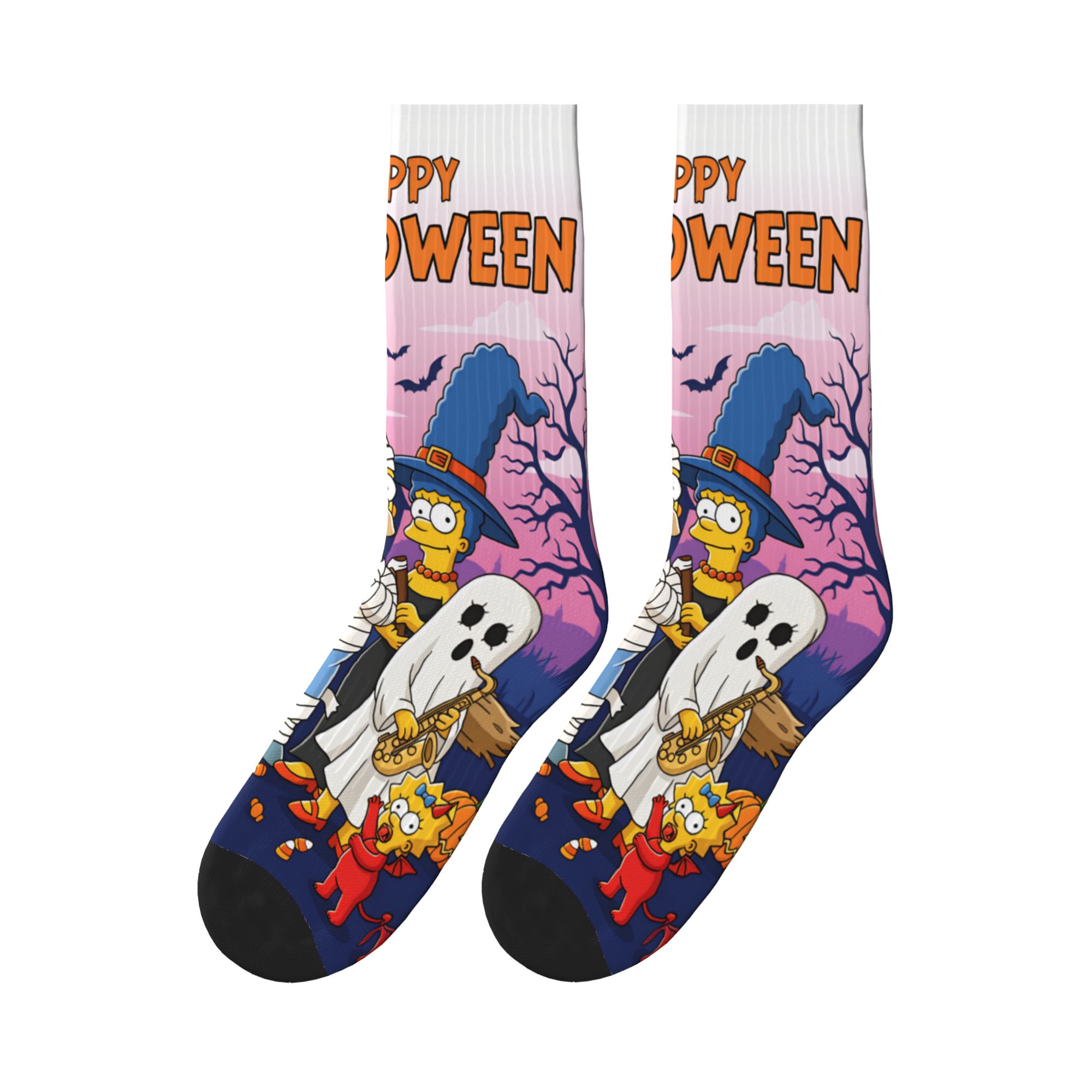 Men'S Fashion Youtube - Men Socks S-Simpsons Mummy Homer Happy