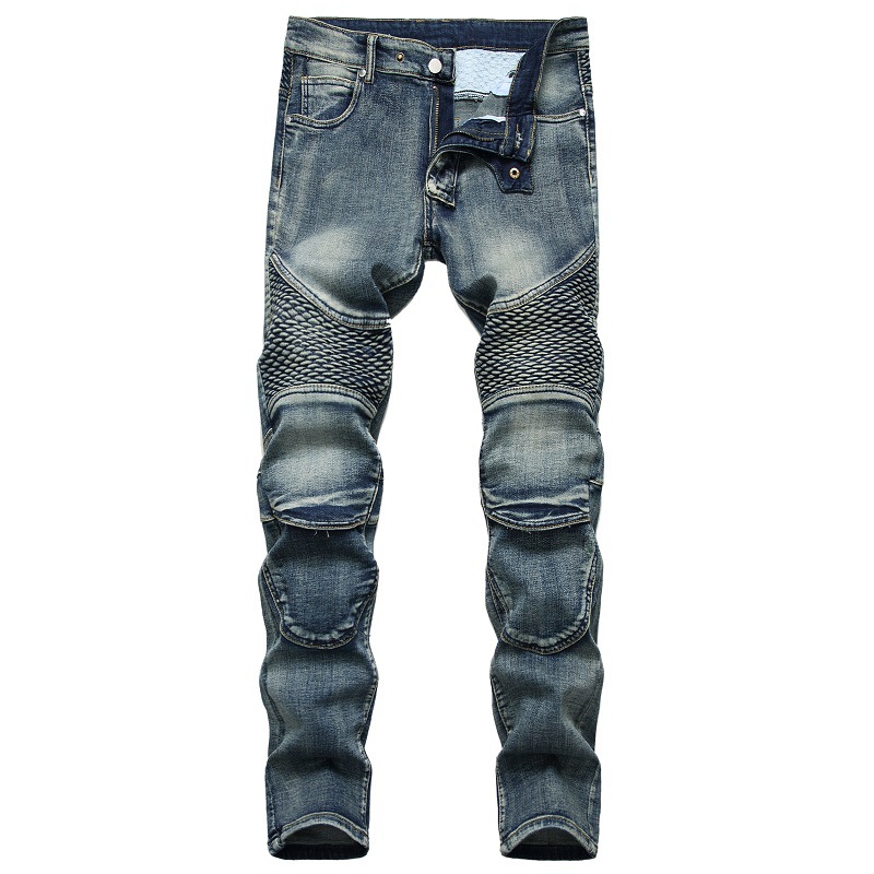 Men'S Fashion Jeans 2025 - 2025 New Motorcycle Pants Men Moto