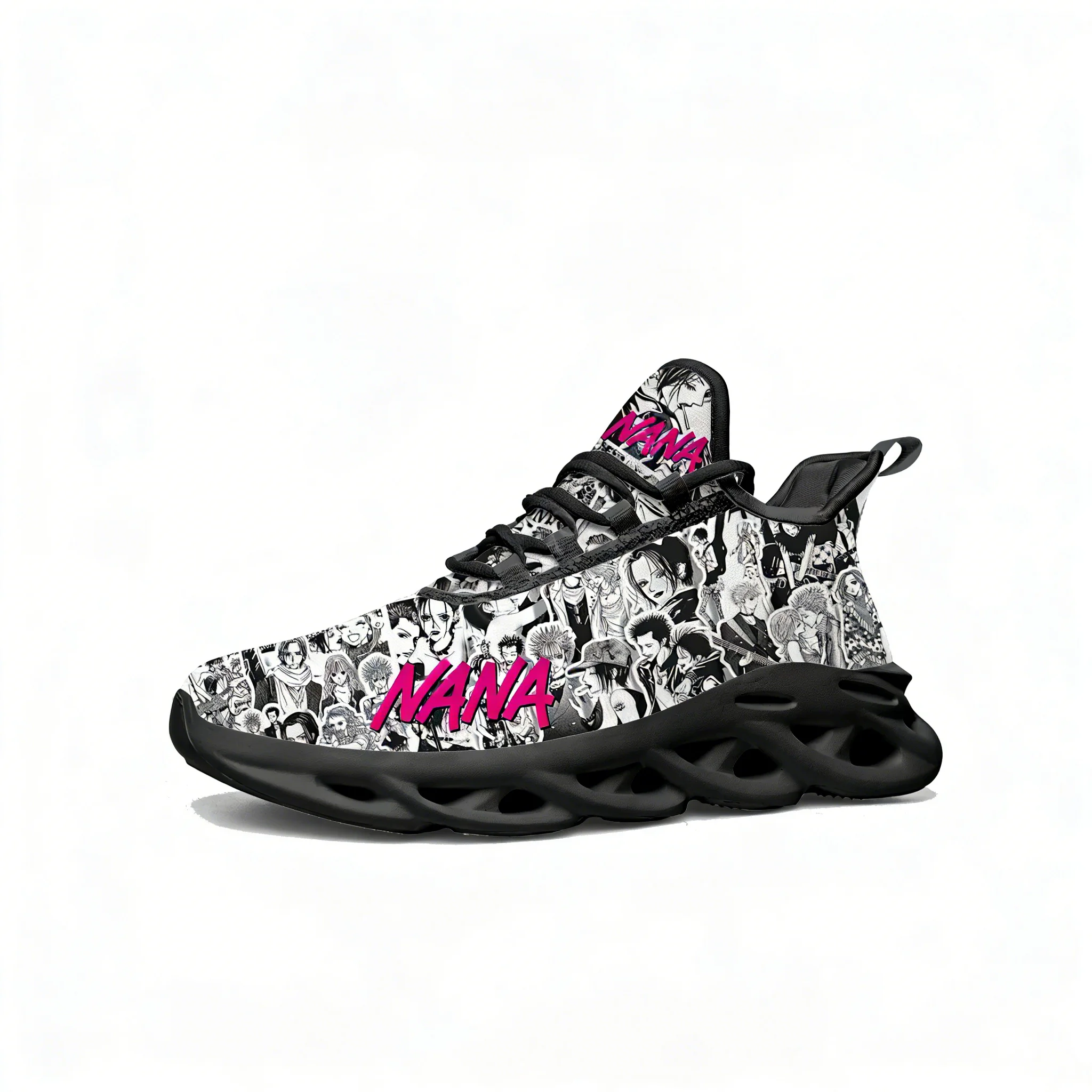 Men'S Fashion Footwear - NANA Lace Mesh Shoes Flat Sneaker