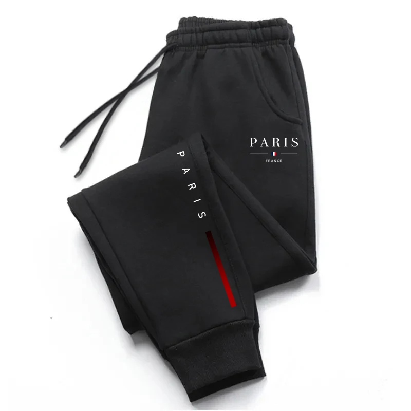 Men'S Fashion Paris 2025 - 2025 New Arrival Paris Printed Sweatpants