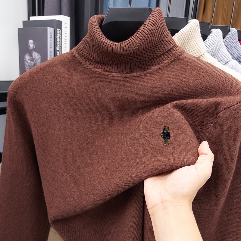 Mens Fashion Mullet - Hot Brand Luxury Man Long-Sleeved Knitwear