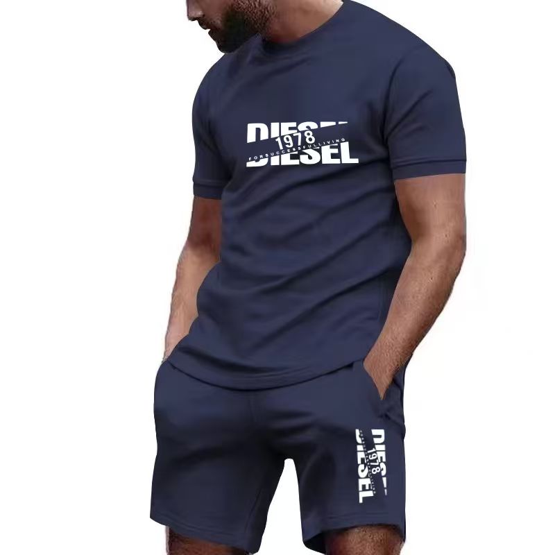 Men'S Fashion Essentials - 2026 new summer men's T-shirt+shorts set