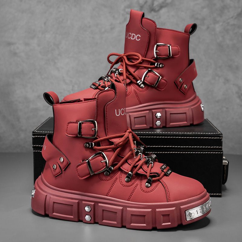 Fashion Men'S Boots - Original Brand Boots for Man Punk