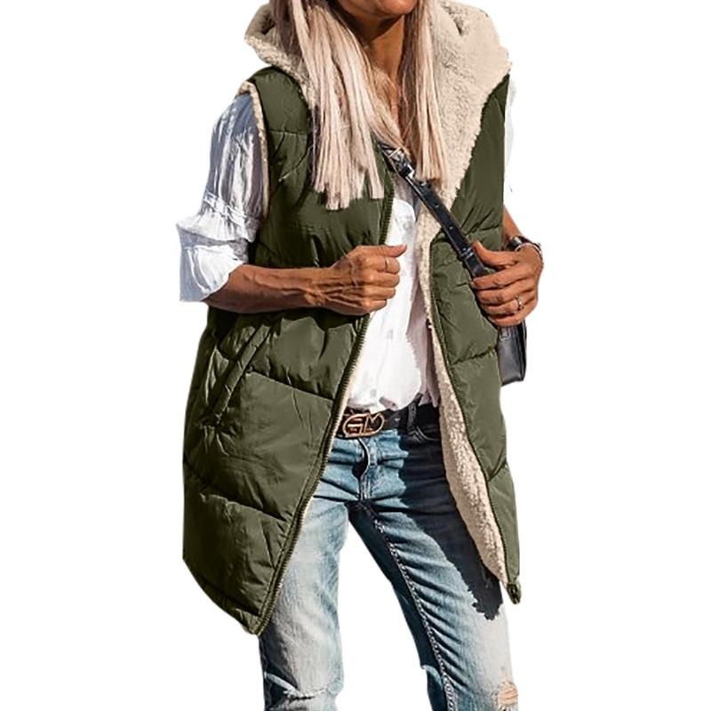 Sherpa Jacket Fleece - Both Sides Can Wear Women's 2023