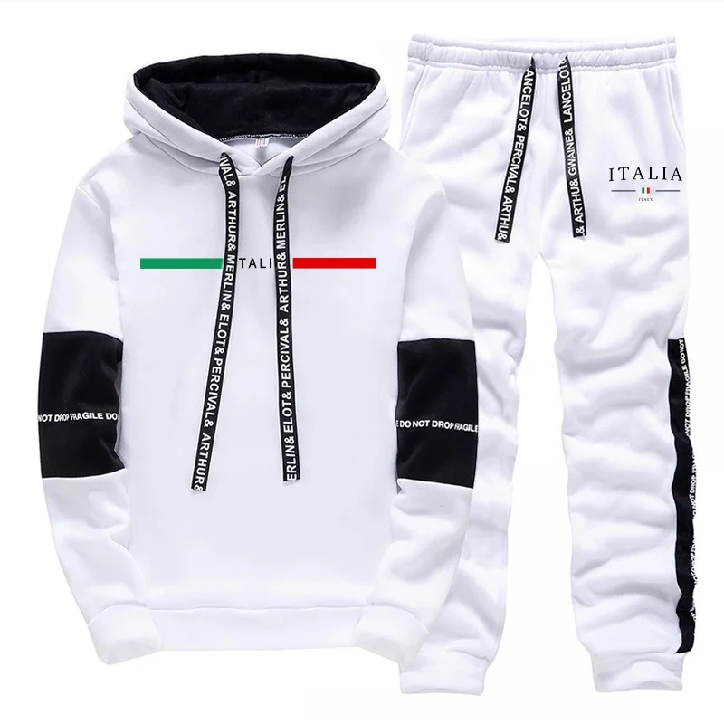 Men'S Fashion Pants - Fashion Mens Tracksuit Print Casual Sweatshirts