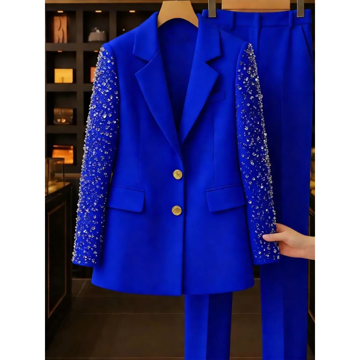 Slim Fit Blazer Men - Men Suits Slim Fit Diamond Luxury