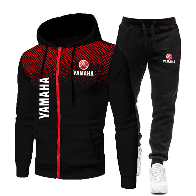 Men'S Fashion Pants - Yamaha Men's Sets Logo Print Spring