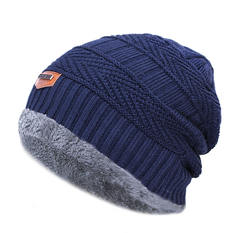 Men Scarf Wool - New Winter Beanie Hat for Men