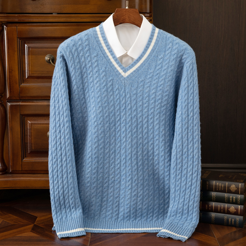 Mens Fashion Mullet - Autumn And Winter New Thickened 100