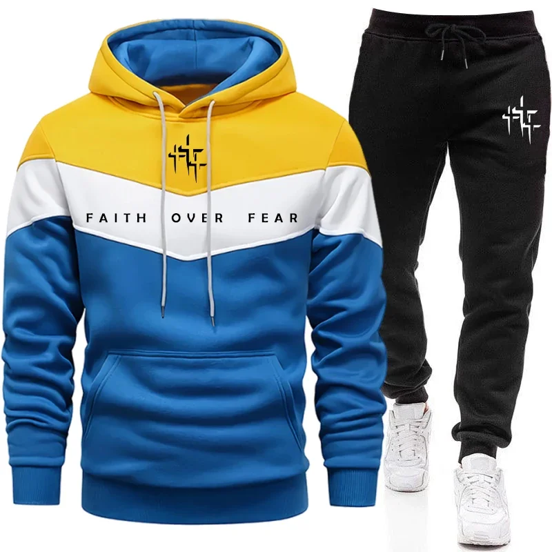 Faith Over Fear Men's Tracksui - Men'S Fashion Pants recension och pris