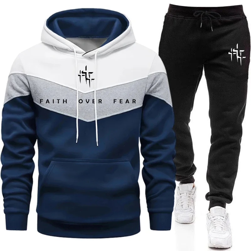 Faith Over Fear Men's Tracksui - Men'S Fashion Pants recension och pris