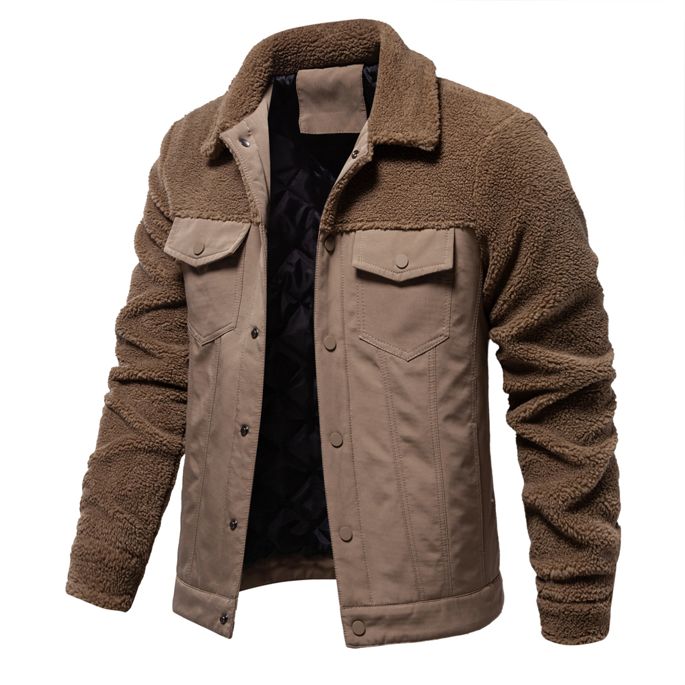 AIOPESON Men's Winter Warm Thi - Sherpa Jacket Fleece recension och pris