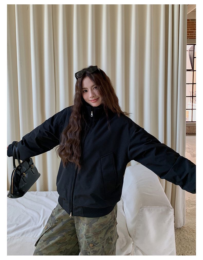Bomber Jackets Puffer Womens W - Sherpa Jacket Fleece recension och pris