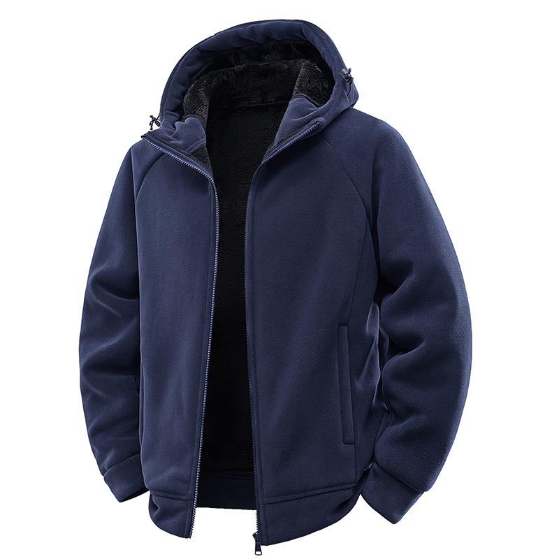 Thick Polar Fleece Jacket Men  - Sherpa Jacket Fleece recension och pris