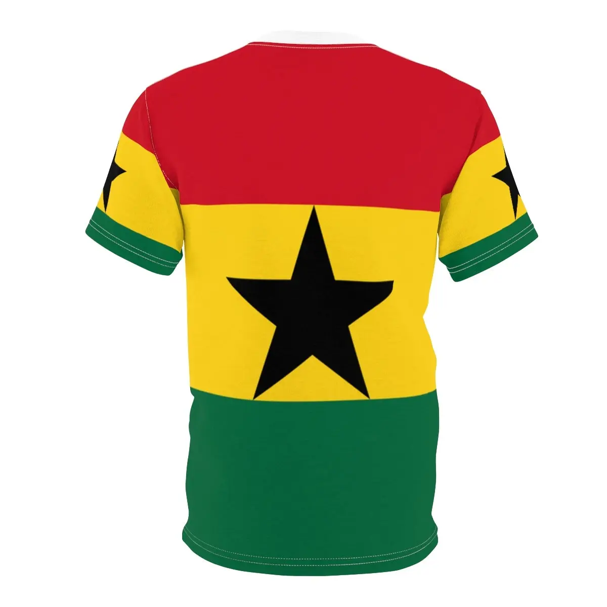 Abstract Vintage Ghana Flag 3D - Mens Fashion Dress Shirts recension och pris