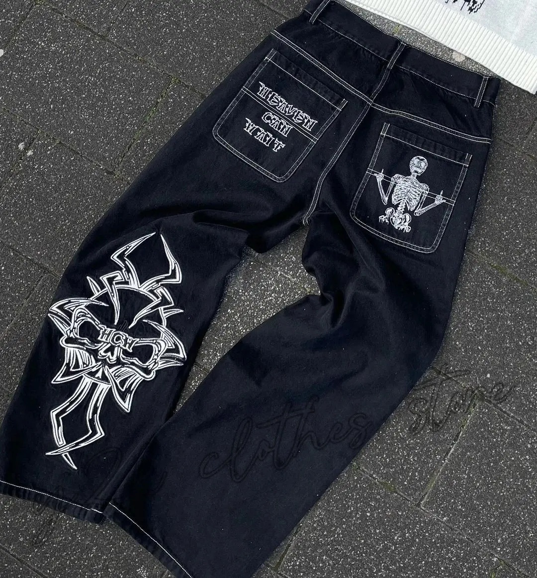 2025 New Prints Jeans Men Stre - Men'S Fashion Jeans 2025 recension och pris