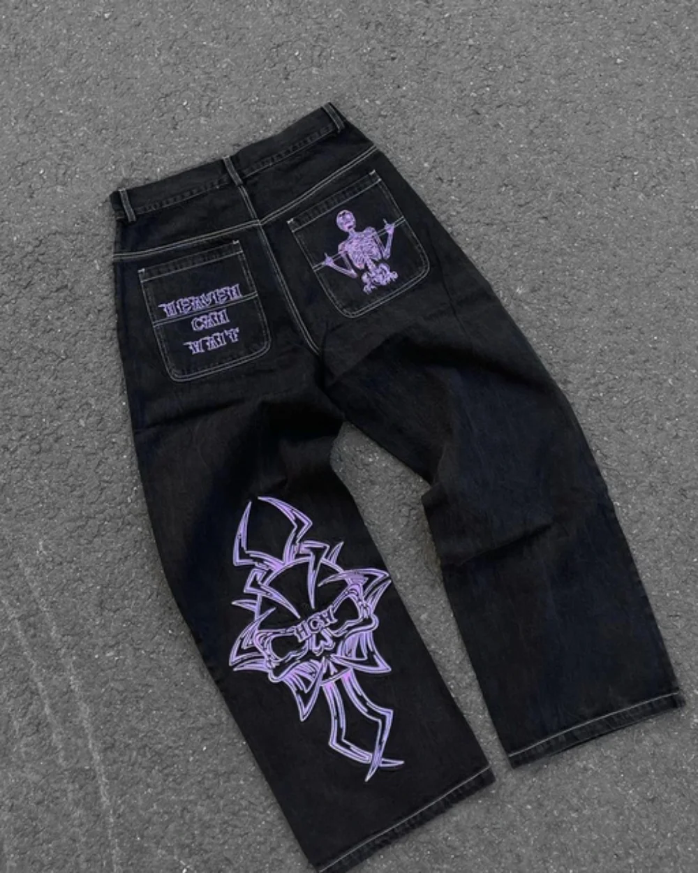 2025 New Prints Jeans Men Stre - Men'S Fashion Jeans 2025 recension och pris