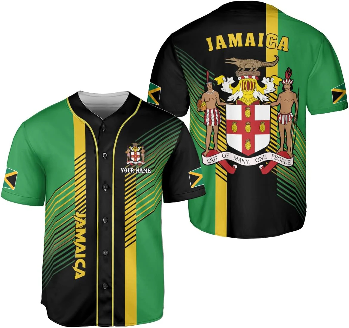 Personalized Name Jamaica Desi - Men'S Fashion Names recension och pris