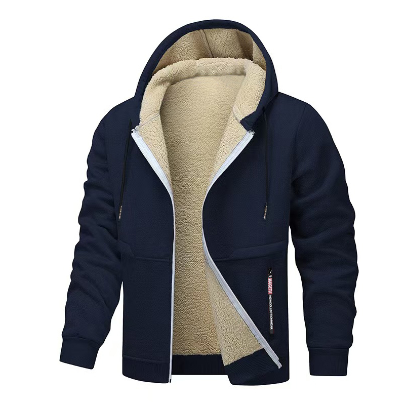 Animal Game Mens Casual Hooded - Sherpa Jacket Fleece recension och pris
