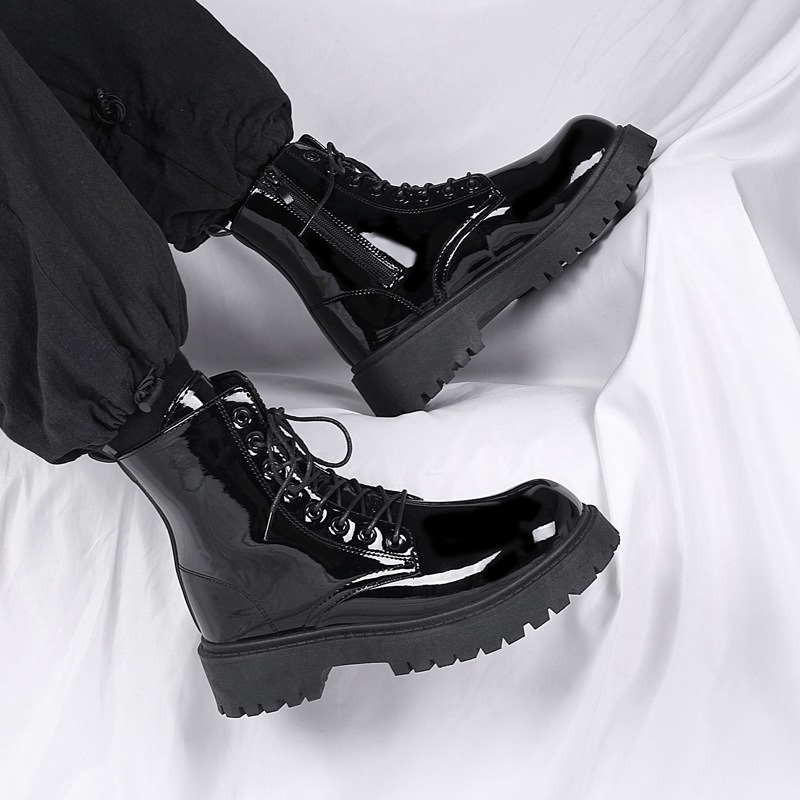 Men's High Top Boots High Qual - Fashion Men'S Boots recension och pris