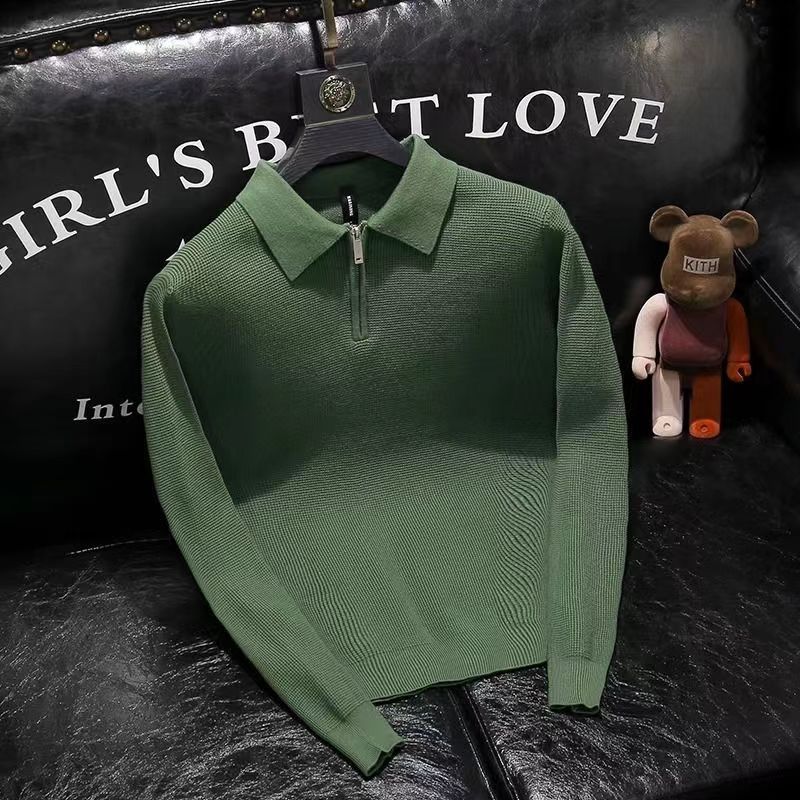 Men's Stylish Zipper Design Kn - Men'S Fashion Zip Sweater recension och pris