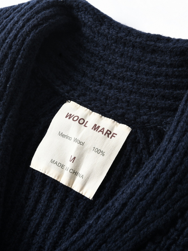 Eu Vintage 100% Wool Chunky Kn - Men Scarf Wool recension och pris