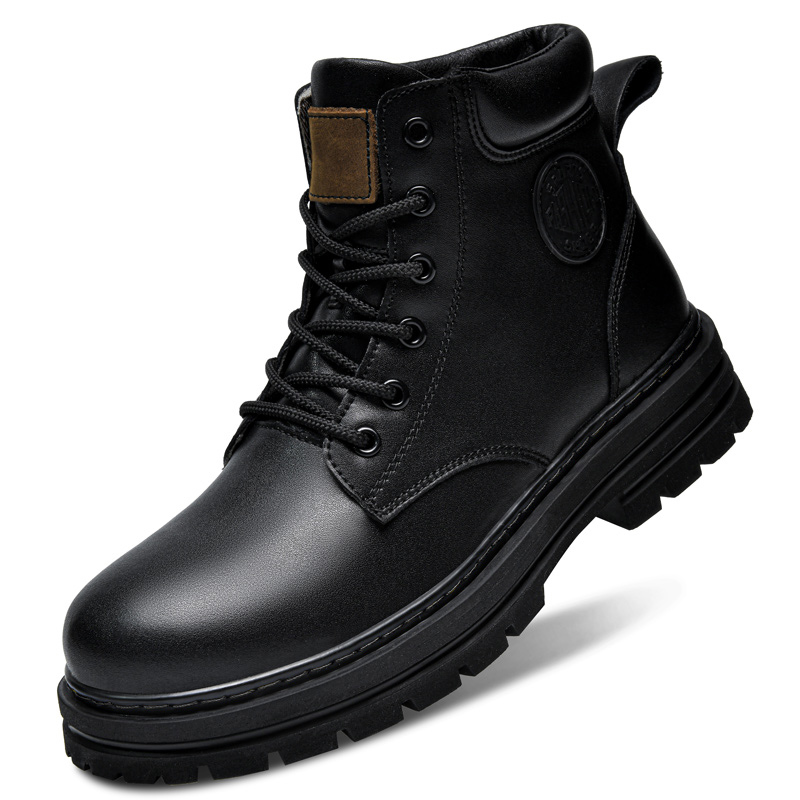 Big Size 49 50 Winter Black Le - Fashion Men'S Boots recension och pris