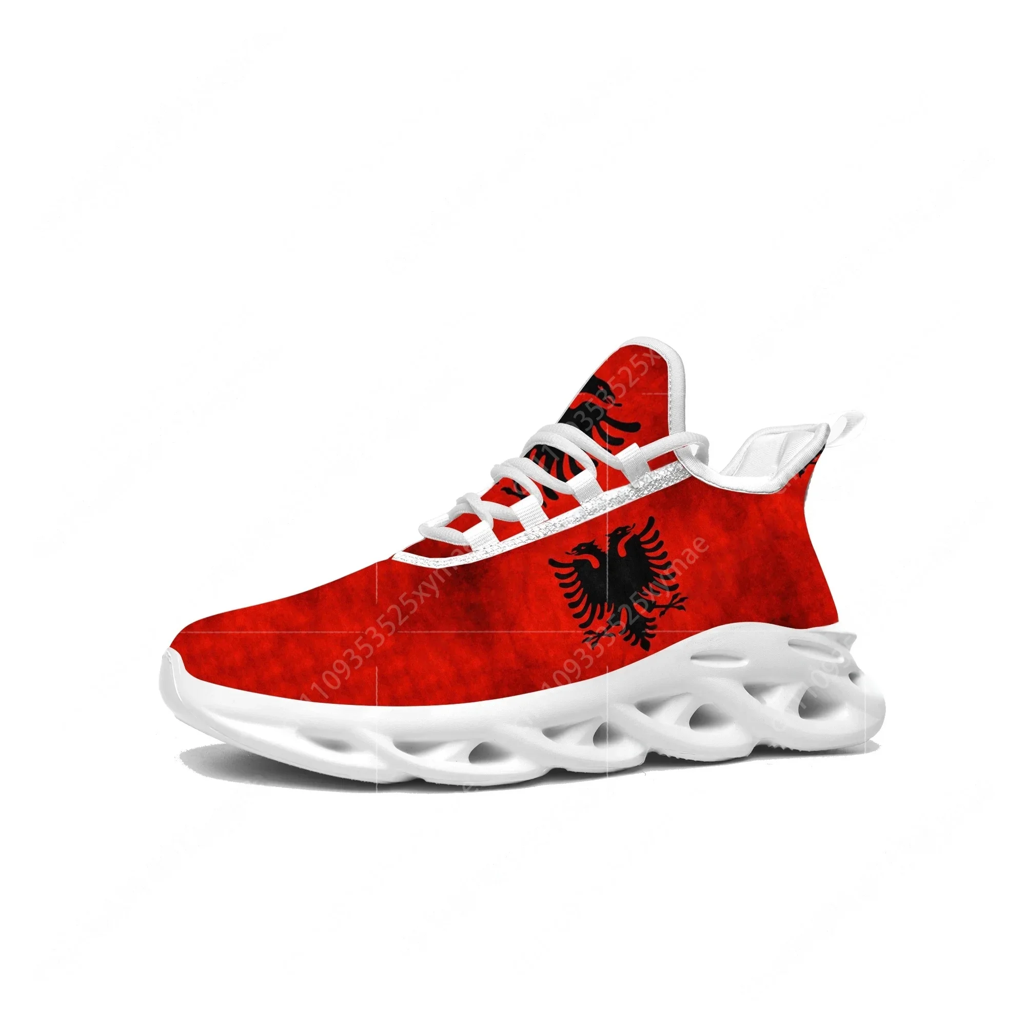 Albanian Flag Flats Sneakers M - Men'S Fashion Footwear recension och pris