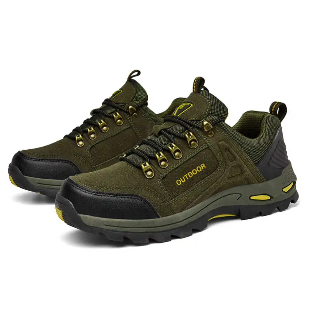 Non-slip Lace Up Hiking Tennis - Men'S Fashion Outfit Ideas recension och pris