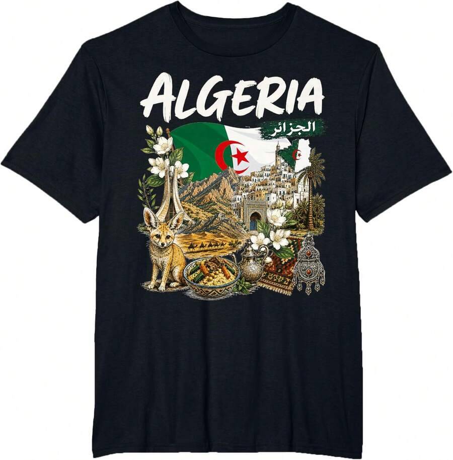 Algerian Flag Heritage Outfit  - Men'S Fashion Outfit Ideas recension och pris