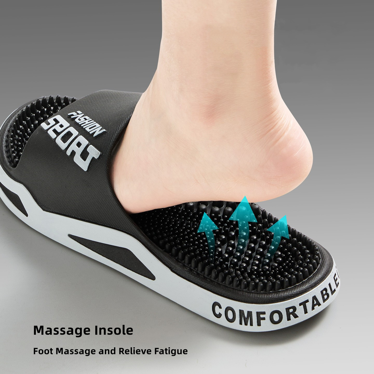 New Men Slippers Massage Slipp - Men'S Fashion For 45 Years Old recension och pris