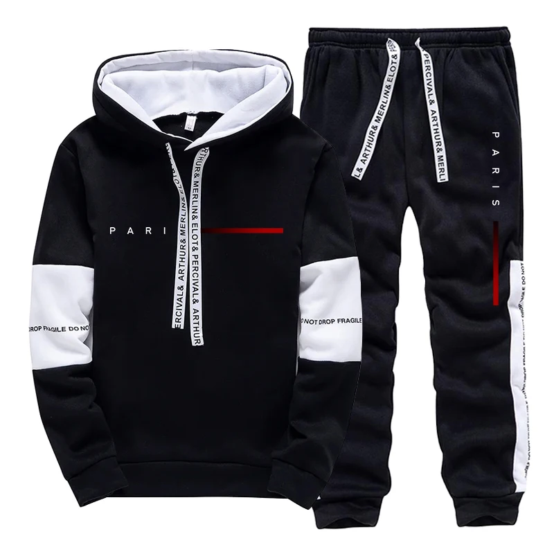 Paris Fashion Hoodie Streetwea - Men'S Fashion Pants recension och pris