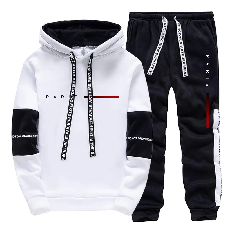 Paris Fashion Hoodie Streetwea - Men'S Fashion Pants recension och pris