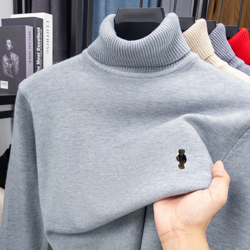 Hot Brand Luxury Man Long-Slee - Mens Fashion Mullet recension och pris