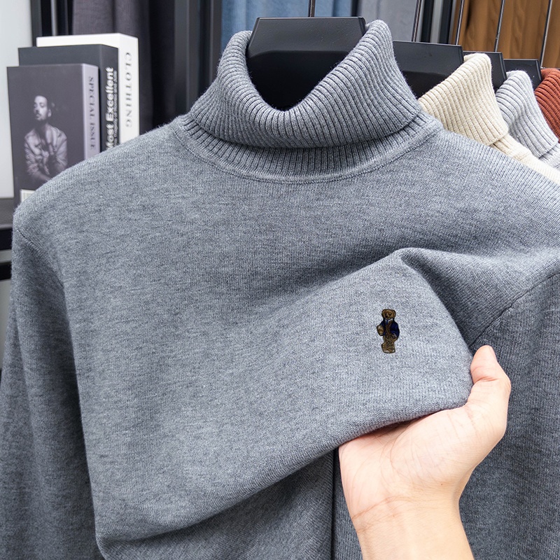 Hot Brand Luxury Man Long-Slee - Mens Fashion Mullet recension och pris