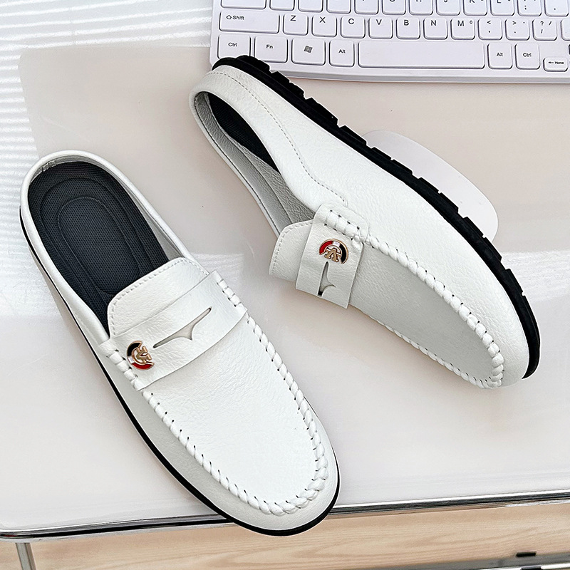 Men Slippers Fashion Leather L - Men'S Fashion Loafers Shoes recension och pris