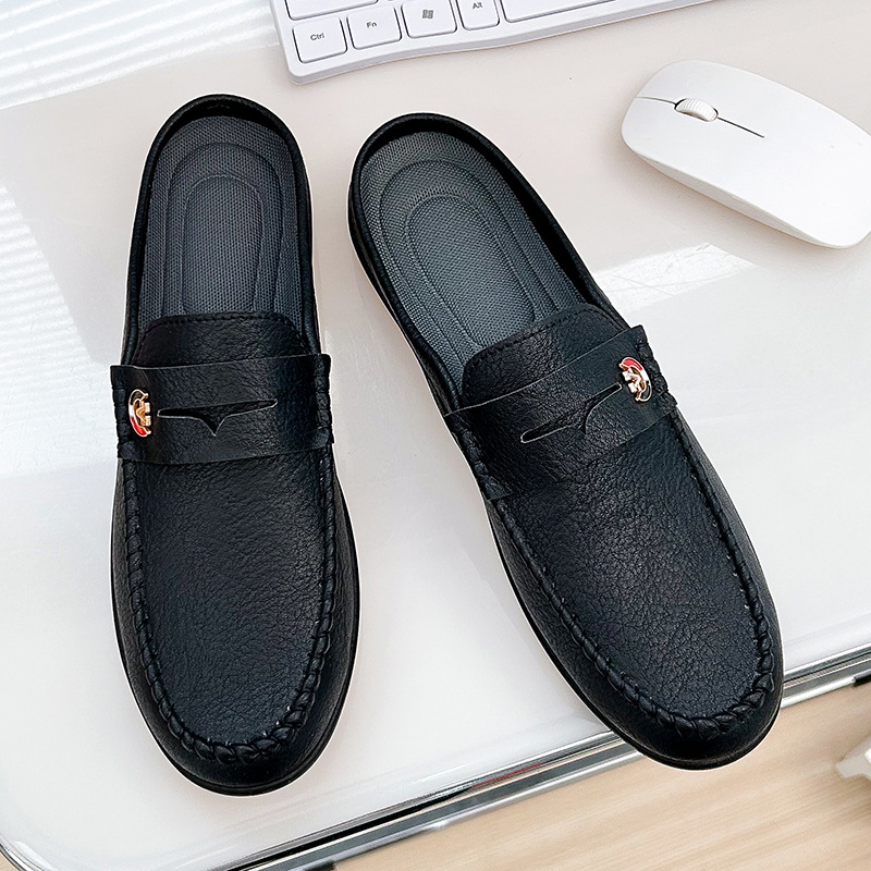 Men Slippers Fashion Leather L - Men'S Fashion Loafers Shoes recension och pris