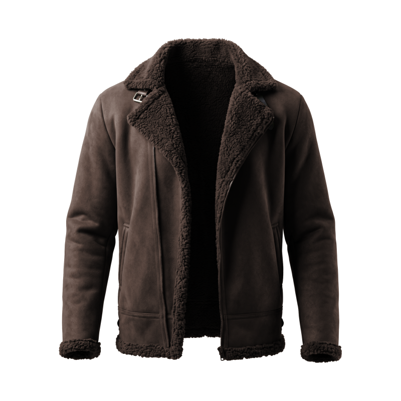 Men’s Winter Hiking Jacket Out - Sherpa Jacket Fleece recension och pris