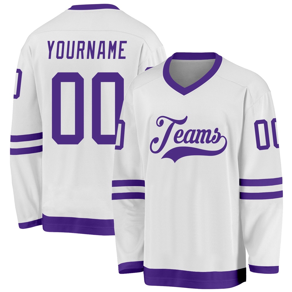 Custom Name & Team White Purpl - Men'S Fashion Names recension och pris