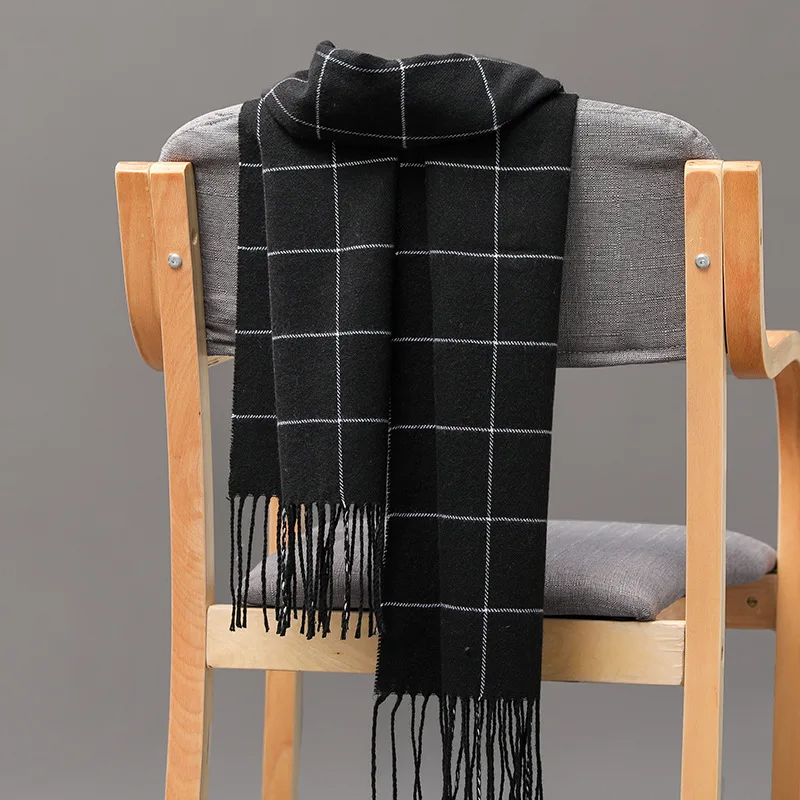 2023 New Winter Men Scarf Keep - Men Scarf Wool recension och pris