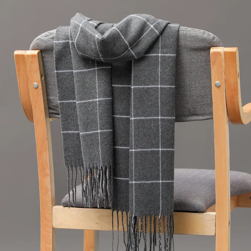 2023 New Winter Men Scarf Keep - Men Scarf Wool recension och pris