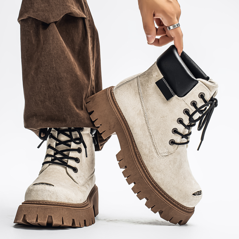 Classic High Top Boots Outdoor - Fashion Men'S Boots recension och pris