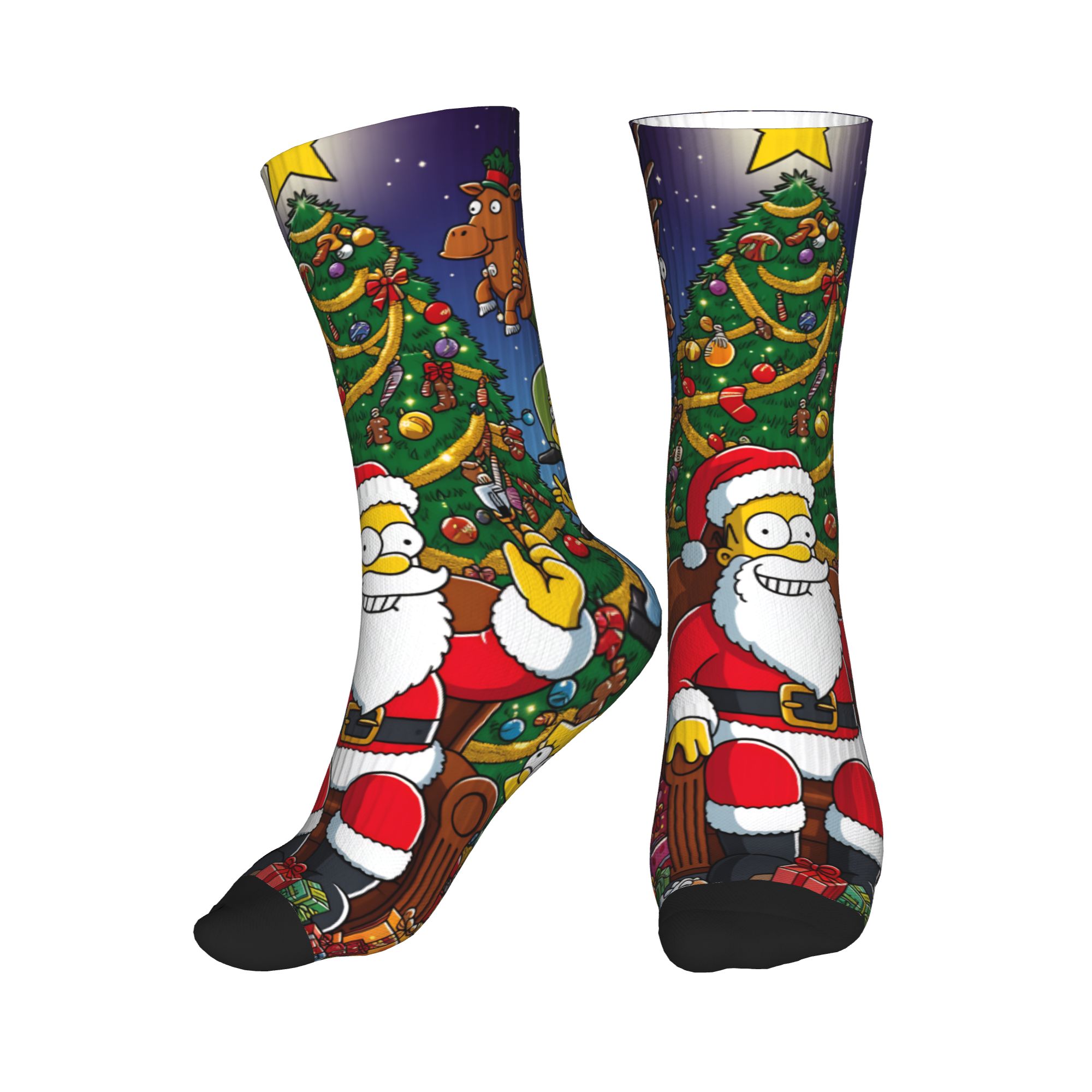 S-Simpsons Christmas Holiday F - Men'S Fashion Youtube recension och pris