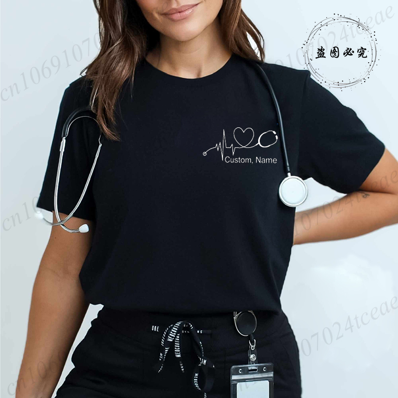 Custom Name Nurse Shirt Stetho - Men'S Fashion Names recension och pris