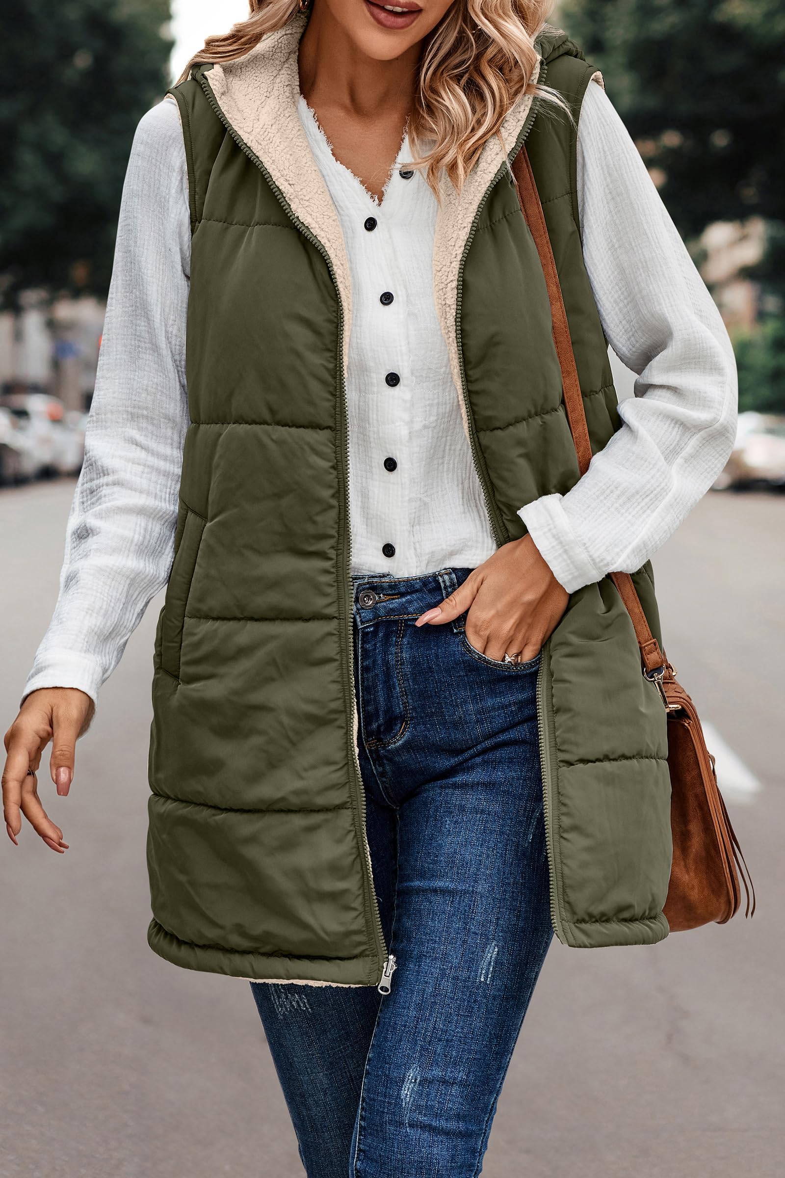 Both Sides Can Wear Women's 20 - Sherpa Jacket Fleece recension och pris