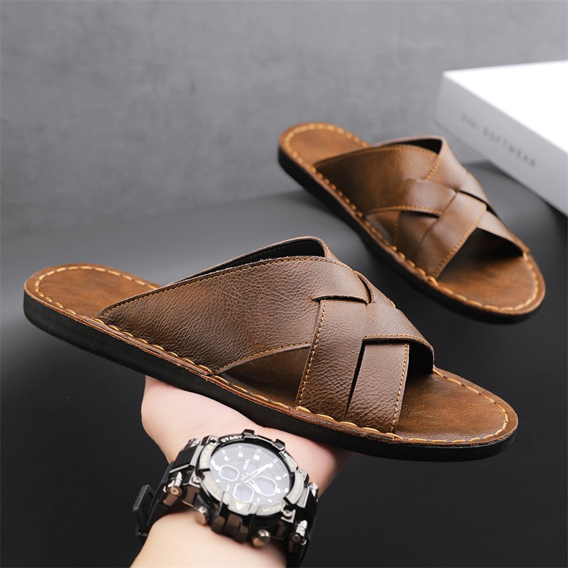 Fashion Genuine Leather Men Sl - Mens Fashion Zapatos recension och pris