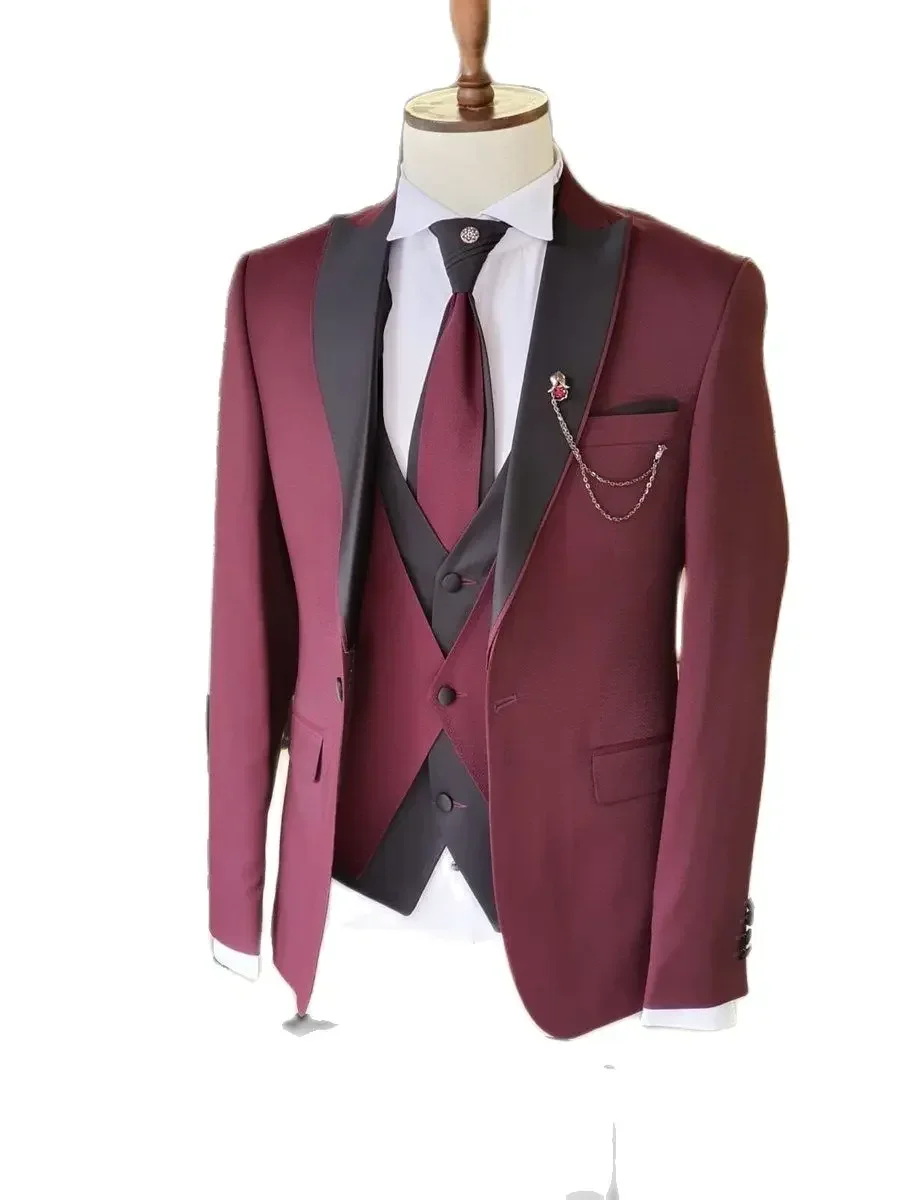 champagne Jacket Black Pant En - Slim Fit Blazer Men recension och pris