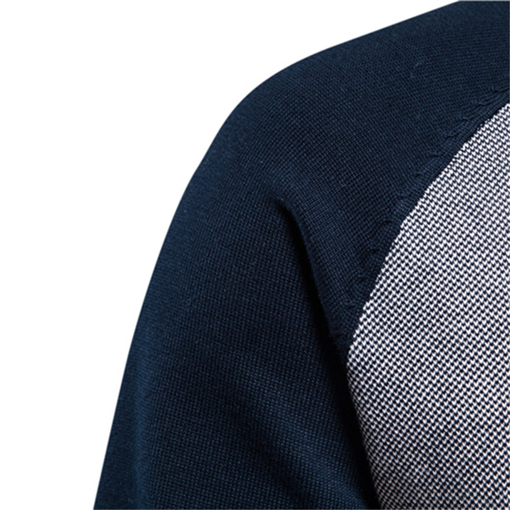 AIOPESON Spliced Cardigan Men  - Mens Fashion Mullet recension och pris
