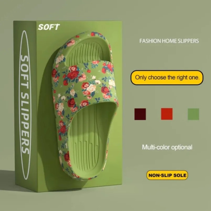 House Cloud Slippers Men Flora - Men'S Fashion Footwear recension och pris