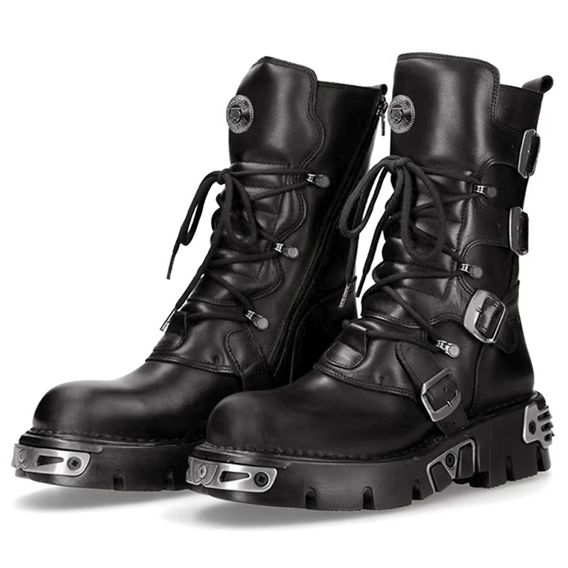 men luxury fashion punk gothic - Fashion Men'S Boots recension och pris
